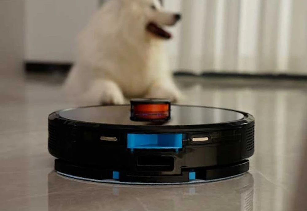 robot vacuum with cleaning station